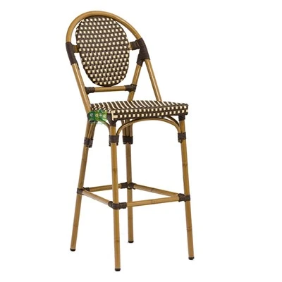 Aluminium Parisian Rattan Sab nraum zoov Bar quav