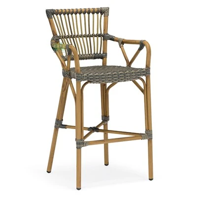 Aluminium Rattan Wicker Sab nraum zoov Bar quav
