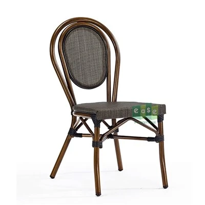 Bistro Tsev noj mov Sab nraum zoov Textilene Chairs