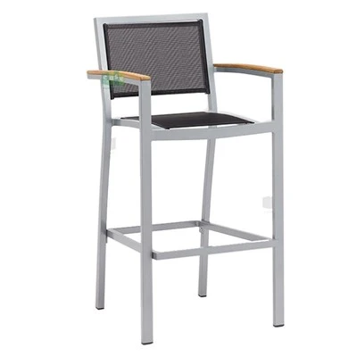 Niaj hnub nimno Aluminium Textilene Sab nraum zoov Bar quav